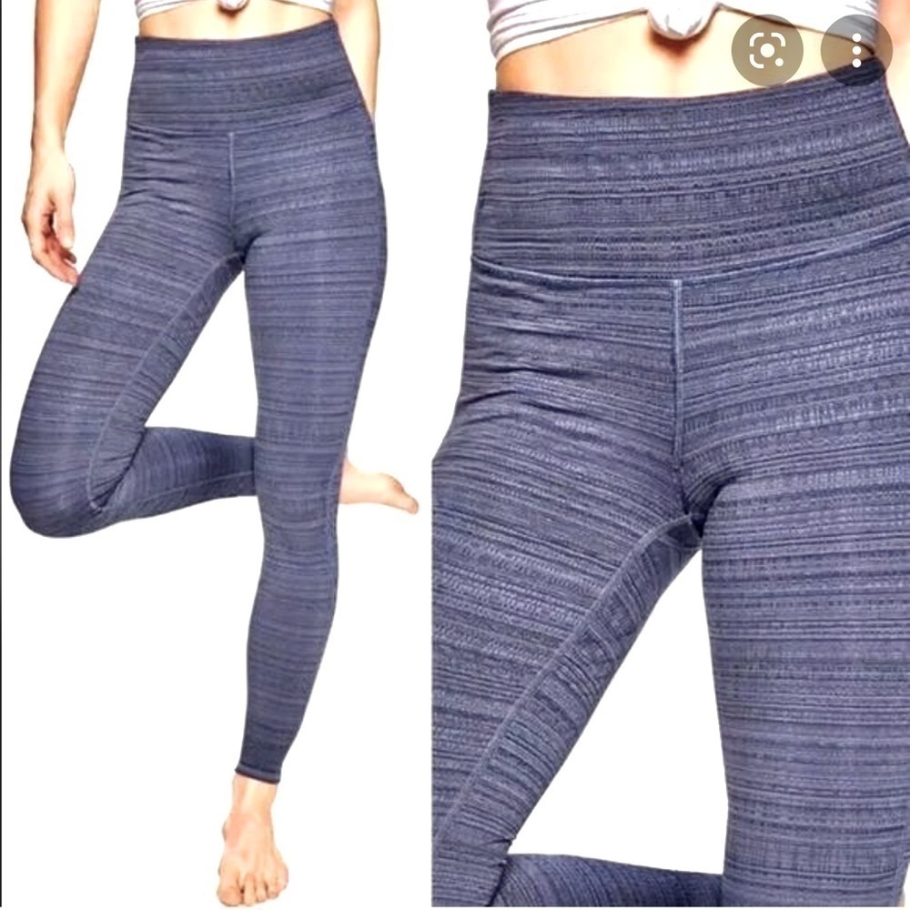 ATHLETA Chaturanga Ultra High Rise Navy blue Tight leggings size M